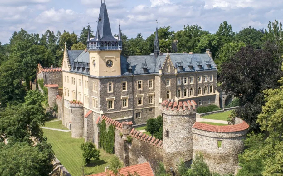 Castle Zruc Nad Sazavou, Czech Republic (Czechia)
